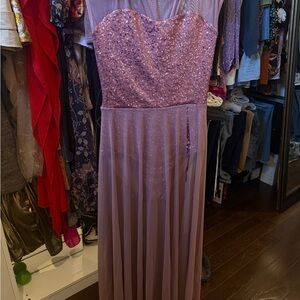 Sequin Bodice lyrical Dress